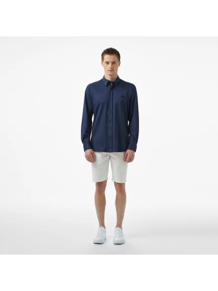 Рубашка Lacoste синяя