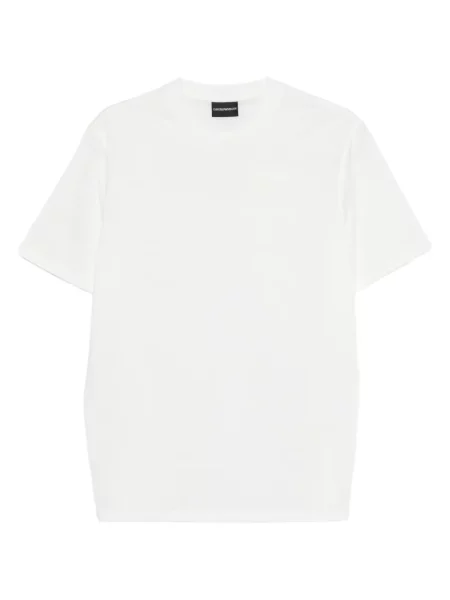 Tricou Emporio Armani scurt alb