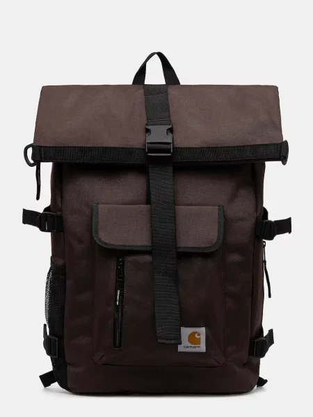 Однотонный большой рюкзак Carhartt Wip коричневый