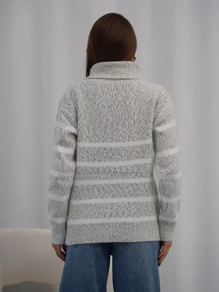 Светр ISSA Plus кашемір сірий