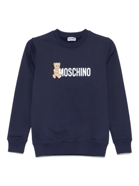 Bluza dziecięca Moschino niebieska
