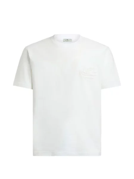 Tricou Etro cu autograf alb