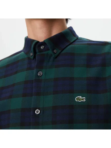 Рубашка Lacoste синяя