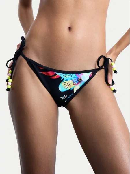 Desigual Bikini partea de jos Daikiri negru