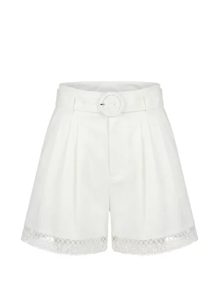 Pantaloni scurți Twinset alb