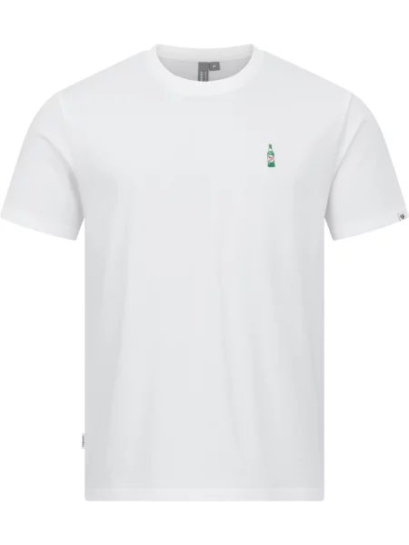Ragwear Tricou verde / roșu alb