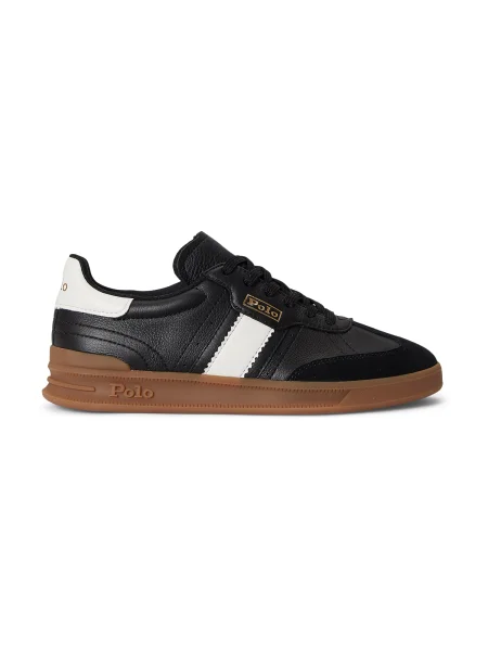 Sneakerși Polo Ralph Lauren negru