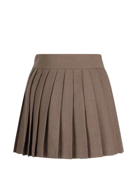 Mini sukňa Ermanno Scervino hnedá