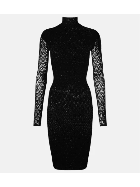 Rochie Wolford tricotate transparente negru