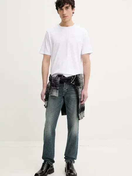 Diesel Kratka majica T-SHIRT bela