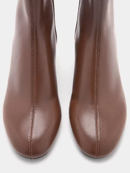 Ботильоны Mango коричневые
