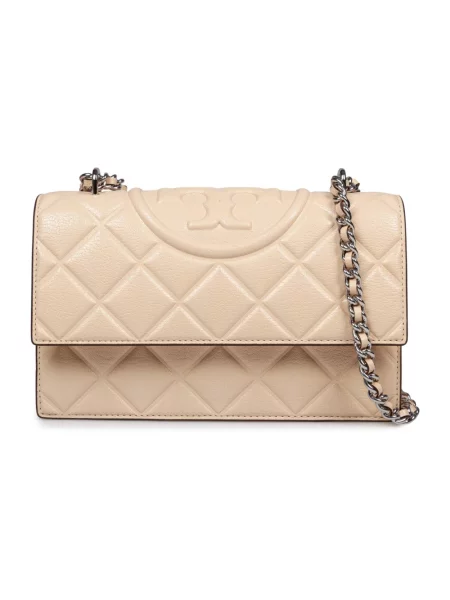 Torebka Tory Burch beżowa
