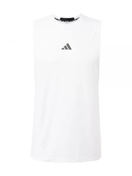 ADIDAS PERFORMANCE Tricou funcțional Designed for Training' alb
