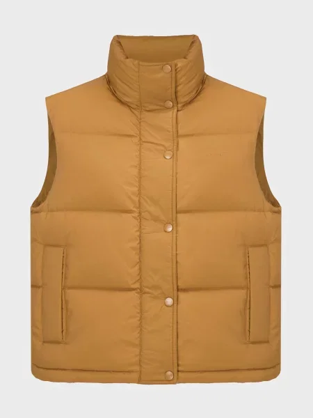 Пуховий жилет Gant жовтий
