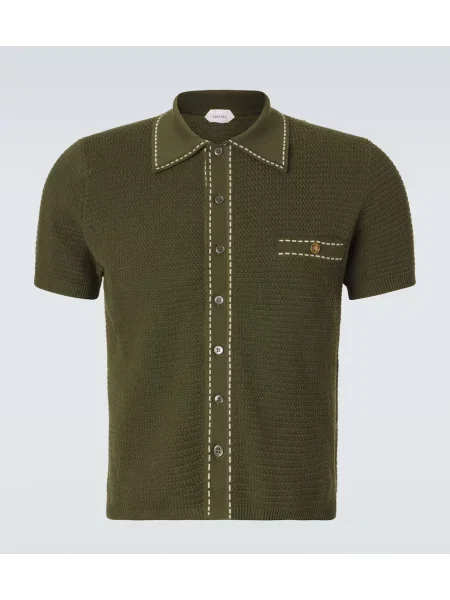 Polo majica Versace zelena