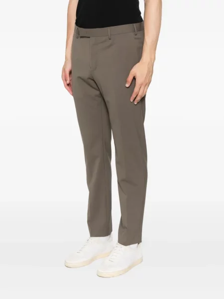 Pantaloni Pt Torino de lână verde