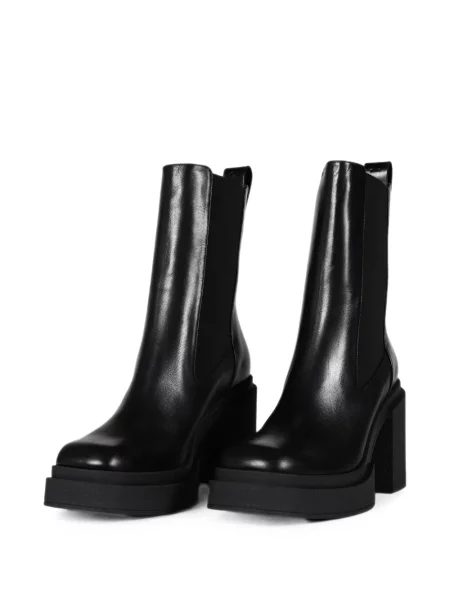Botine Nodaleto cu platformă negru