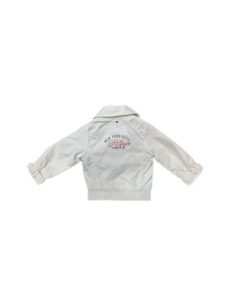 Geacă copii Tommy Hilfiger alb