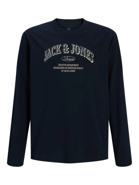 Jack & Jones Junior Tricou JJEDenver crem / bleumarin