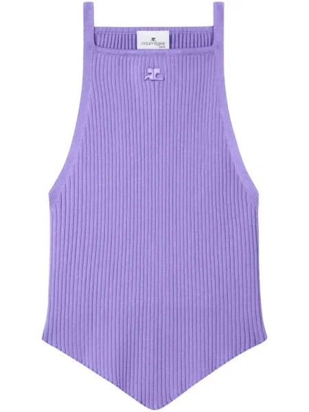 Top Courreges violet