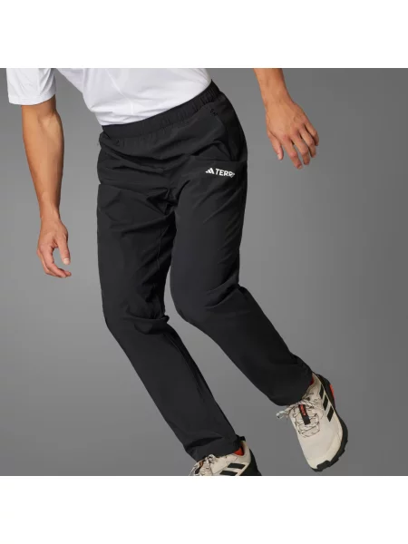 ADIDAS TERREX Outdoorové kalhoty Essentials' černá