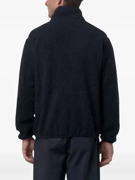 Reversibil geacă K-way din fleece albastru