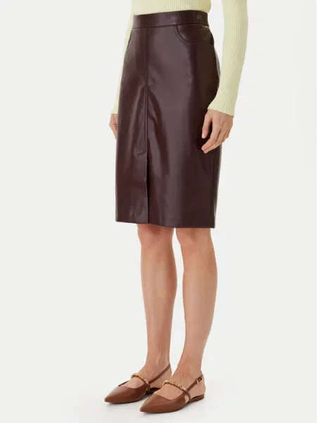 Calvin Klein Jeans Krilo iz umetnega usnja rjava