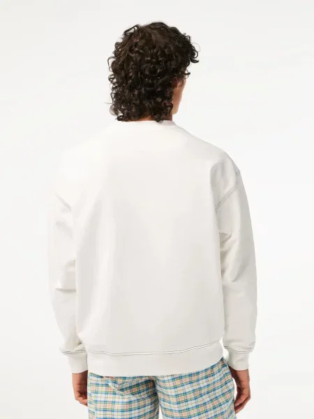 Свитшот Lacoste белый