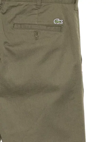 Pantaloni chino Lacoste verde
