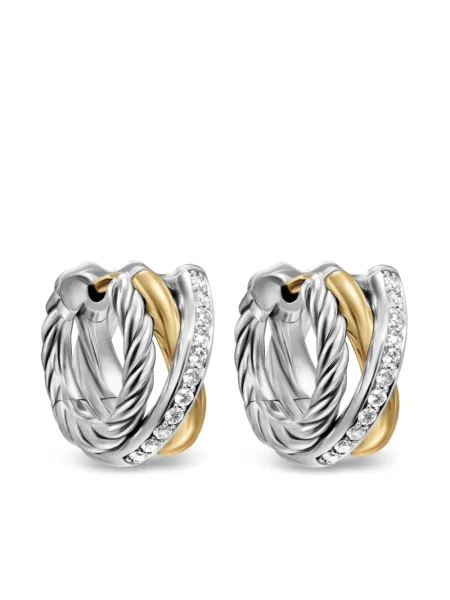 Cercei David Yurman galben