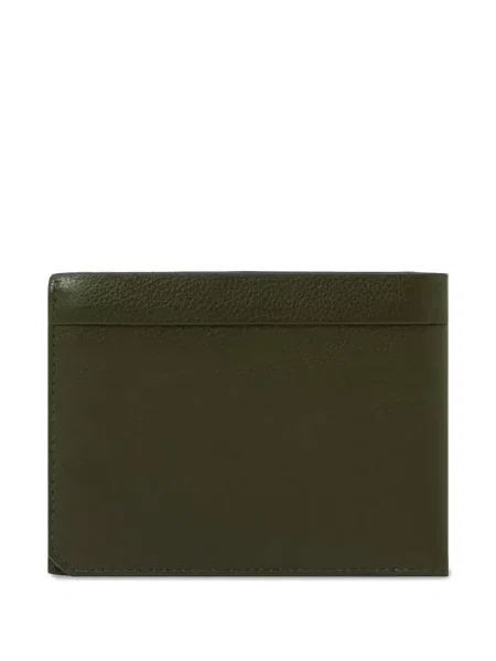 Portofel Piquadro din piele verde
