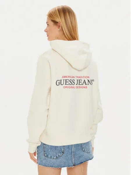 Guess Jeans Pulóver bézs