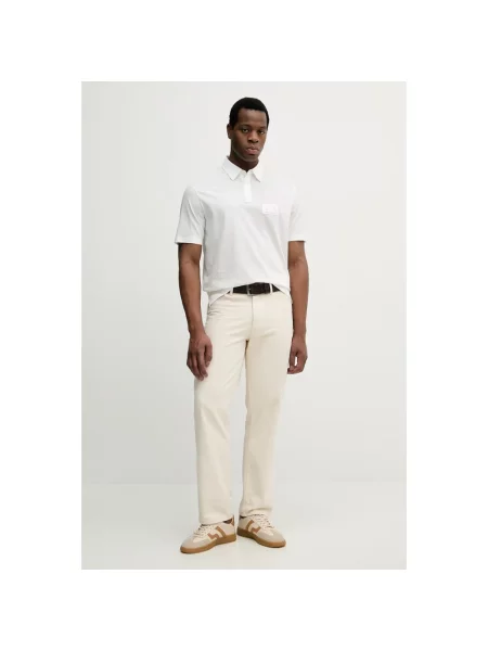 Koszula Armani Exchange beżowa