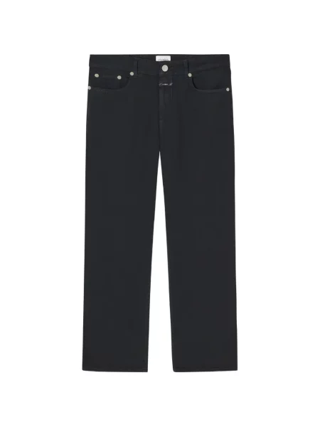 Blugi drepți Closed cu 5 buzunare negru