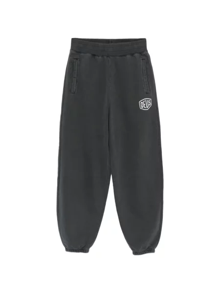 Pantaloni Deus Ex Machina cu imagine alergare negru