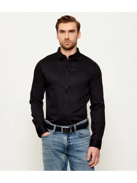 Armani Exchange Cămașă negru