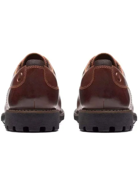 Pantofi Clarks cu legături maro