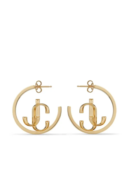Cercei Jimmy Choo auriu