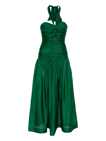 Rochie midi Zimmermann până la genunchi de costum verde