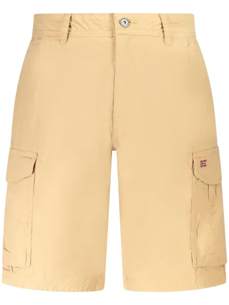 Kalhoty Napapijri béžové