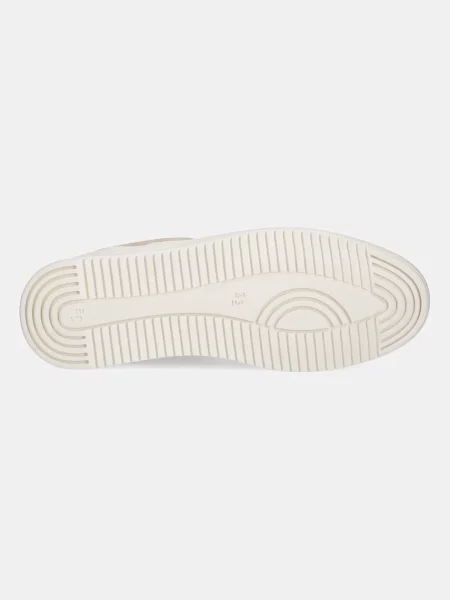 Замшевые кроссовки Filling Pieces бежевые