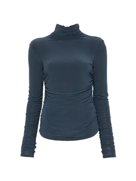 Top Patrizia Pepe s volanima plava