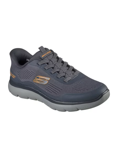 Sneakerși Skechers gri