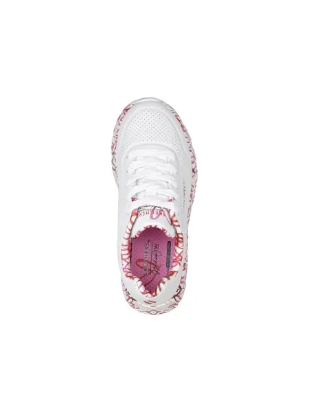 Félcipő Skechers fehér