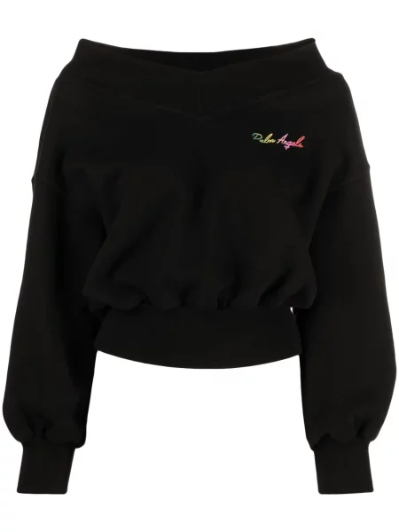 Hanorac Palm Angels cu imagine negru