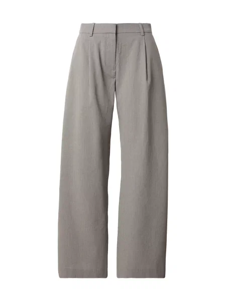 WEEKDAY Pantaloni cutați Dara / deschis gri