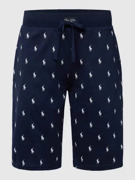 Szorty z dzianiny dresowej z bawełny Polo Ralph Lauren Underwear białe