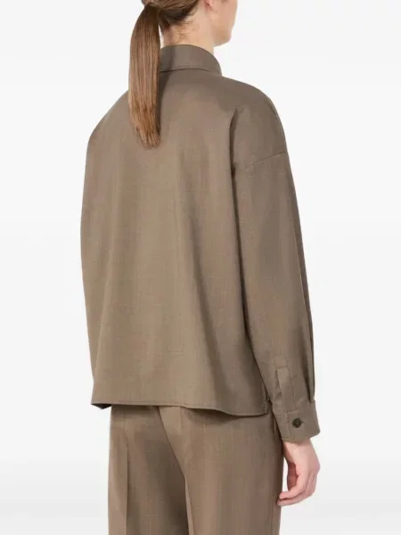 Geacă Weekend Max Mara de lână maro