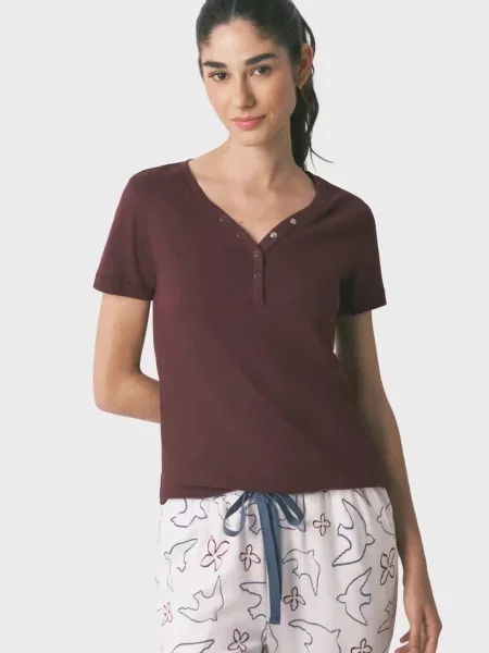 Футболка Women'secret бордова