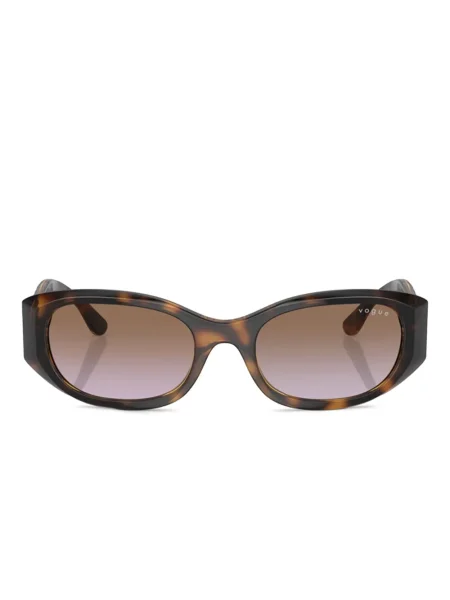 Sunčane naočale Vogue Eyewear s cvjetnim printom smeđa